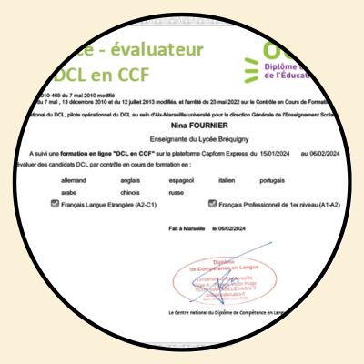 Certifications