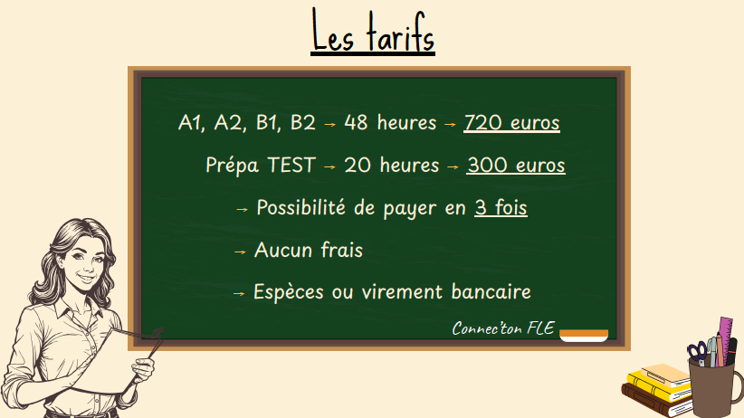 Les tarifs